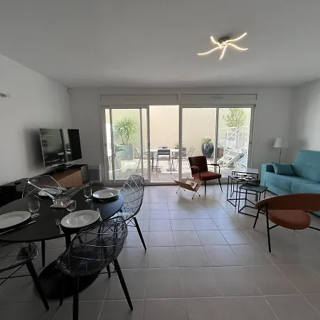 Апартаменты Superbe T2 Avec Wifi, Terrasse 100m², Parking Au Centre D'arcachon - Fr-1-374-207