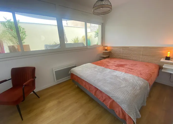 Superbe T2 Avec Wifi, Terrasse 100m², Parking Au Centre D'arcachon - Fr-1-374-207 Arcachon