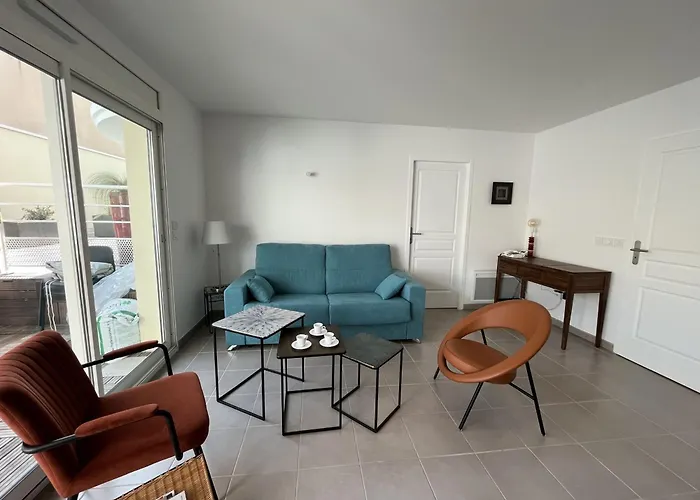 Superbe T2 Avec Wifi, Terrasse 100m², Parking Au Centre D'arcachon - Fr-1-374-207 Lejlighed *