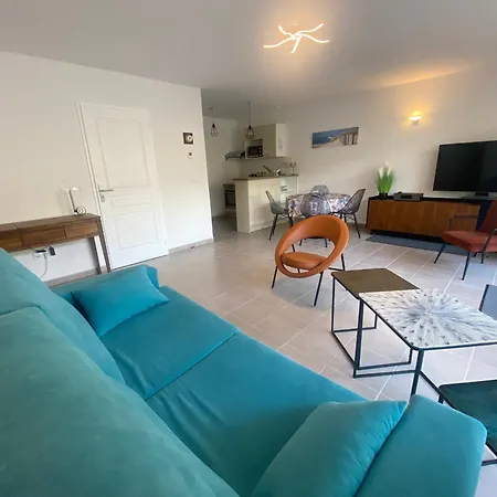 Superbe T2 Avec Wifi, Terrasse 100m², Parking Au Centre D'arcachon - Fr-1-374-207 公寓