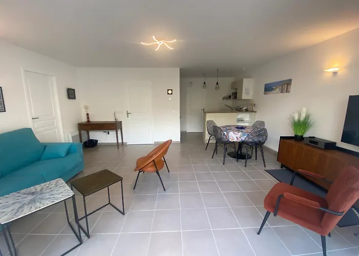 アパート Superbe T2 Avec Wifi, Terrasse 100m², Parking Au Centre D'arcachon - Fr-1-374-207 *